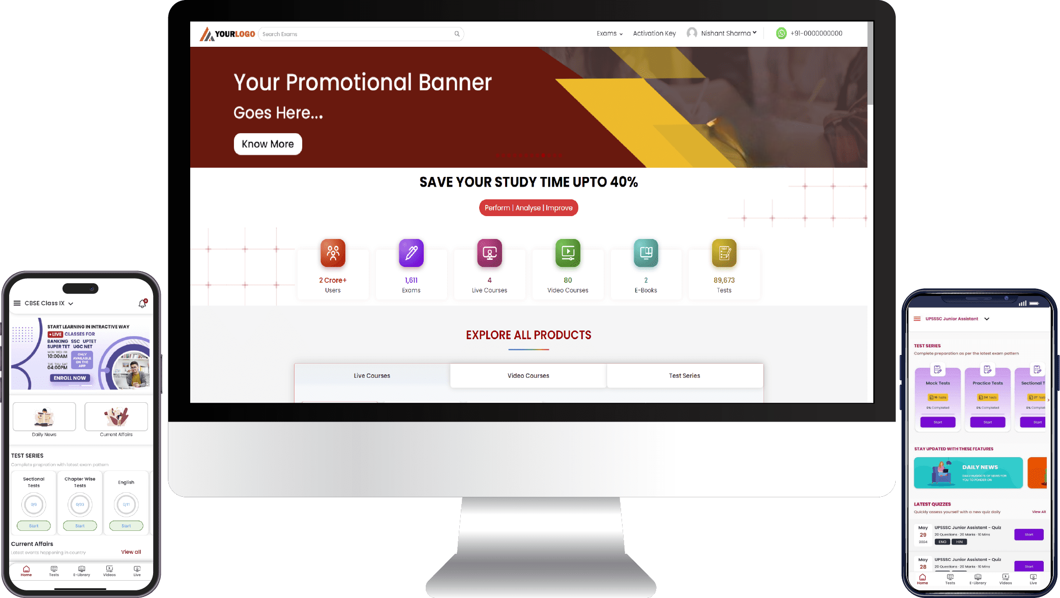 Achievers Edu single feature